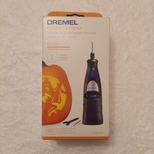 Dremel 7000-PK Halloween Pumpkin Carving Kit 6.0V Includes 10 Bonus Templates